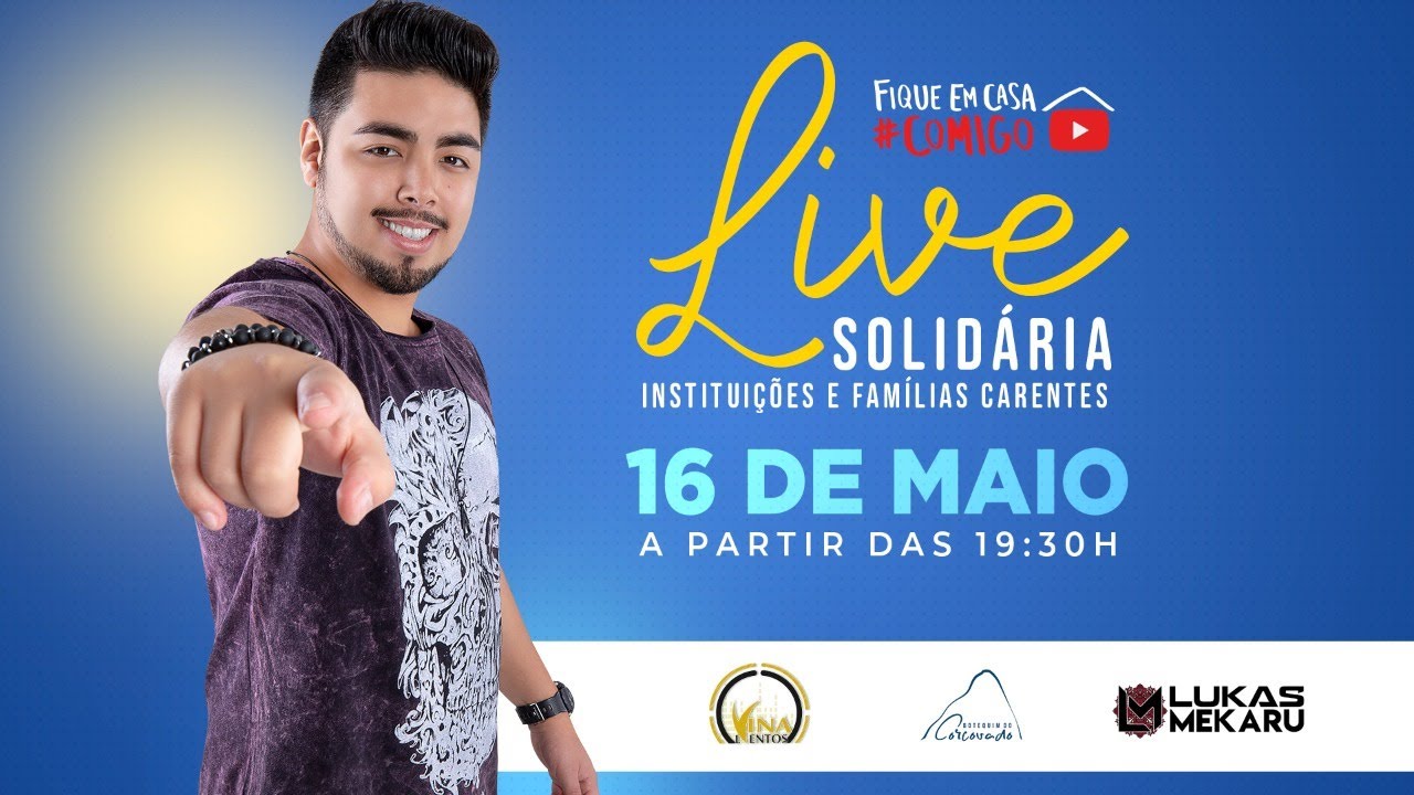 #LiveSolid&aacute;ria Lukas Mekaru - Esquenta Live Bruno e Marrone