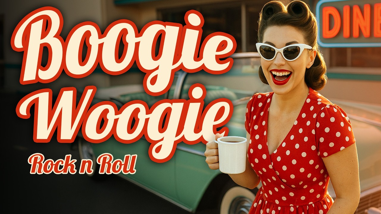 Honky Tonk Rock n Roll | Vintage 1950s Golden Oldies for Work & Chilling