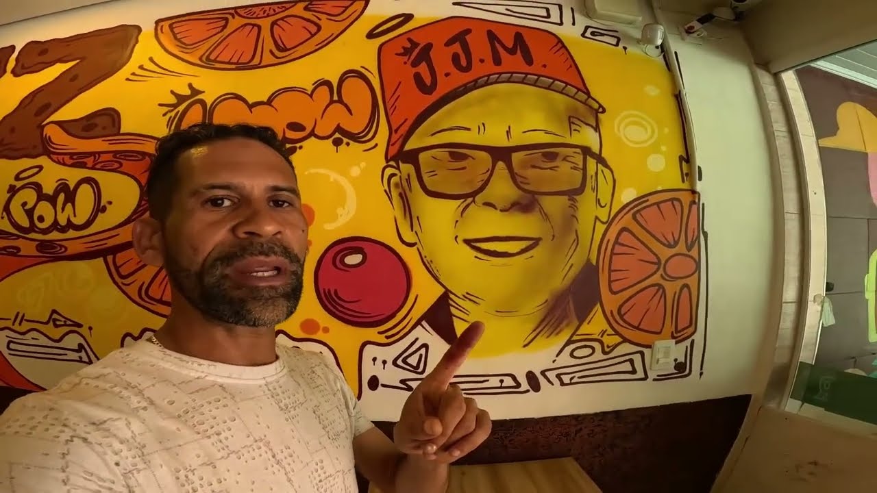 PERSONAGEM E LETRAS DE GRAFFITI | PROCESSO COMPLETO.