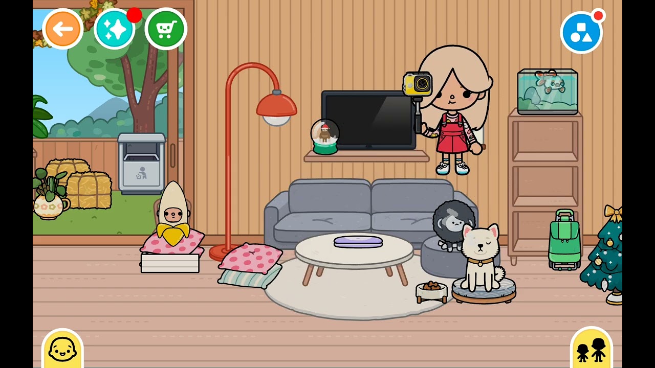 Toca life world | Ev turu🎀🩰🫶🏻 (Sesli🎶)