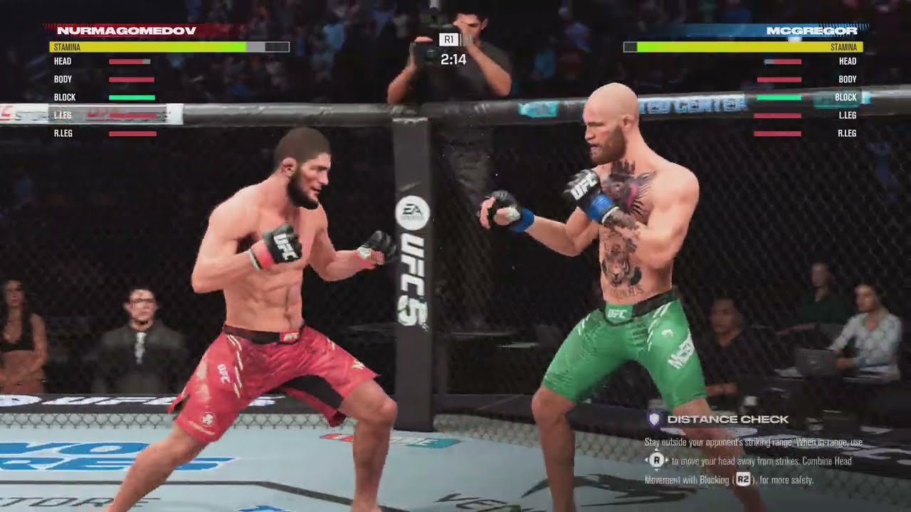 Khabib Nurmagomedov vs Conor McGregor  UFC 5