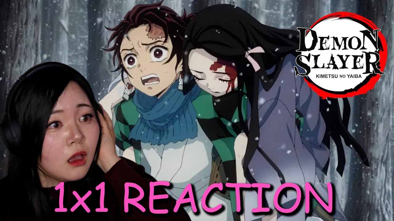 I Was NOT Ready For That… | DEMON SLAYER 1x1 Reaction