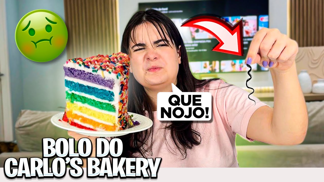 PROVANDO os FAMOSOS BOLOS do CARLO’S BAKERY! COMO ISSO ACONTECEU?