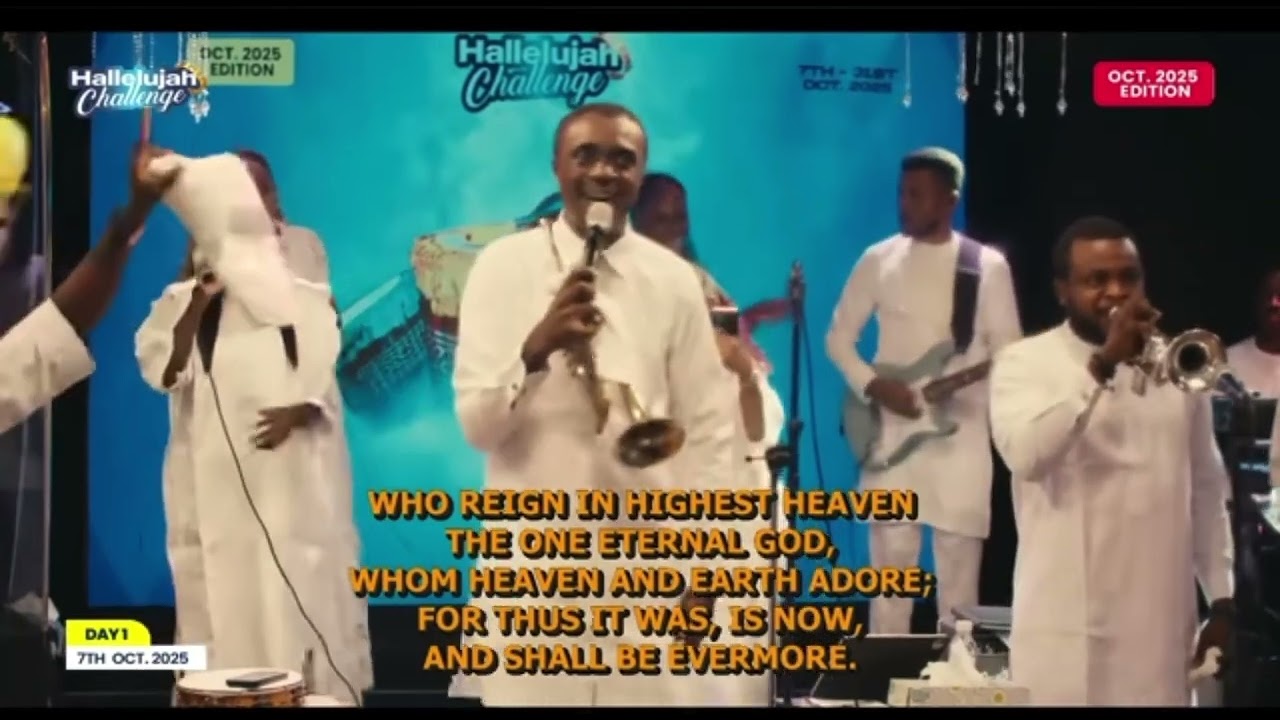 Now thank we all our God (Highlife Version)-Ps Nathaniel Bassey||HC October Edition. 