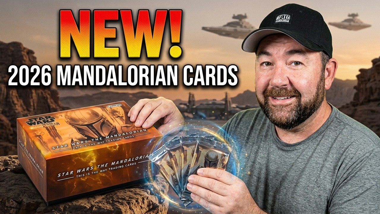 Эти новые карты Star Wars просто БЕЗУМИЕ! Распаковка коробки 2026 CardFun Mandalorian