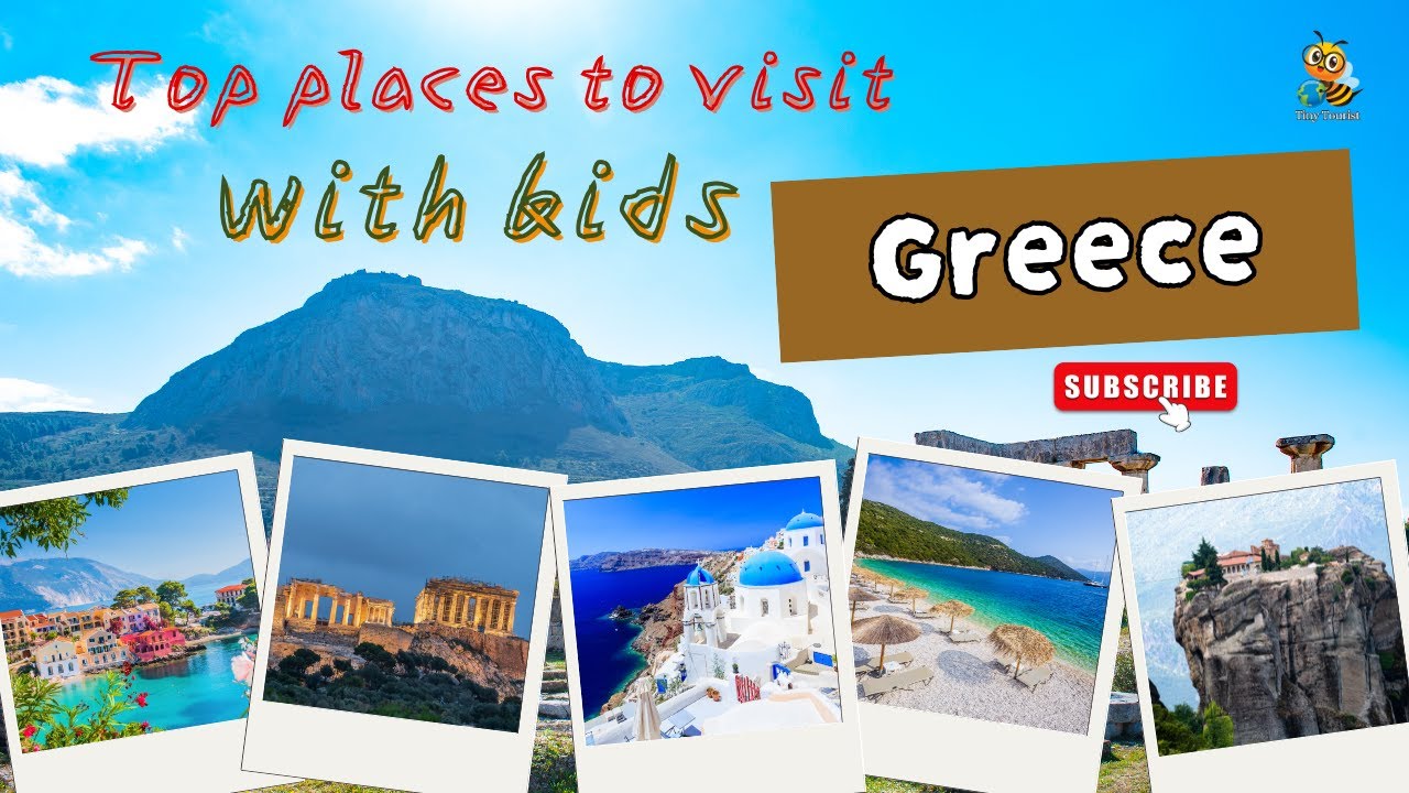 Top places to visit with kids in GREECE (Tiny tourist) #travel #europe #kidstravellers