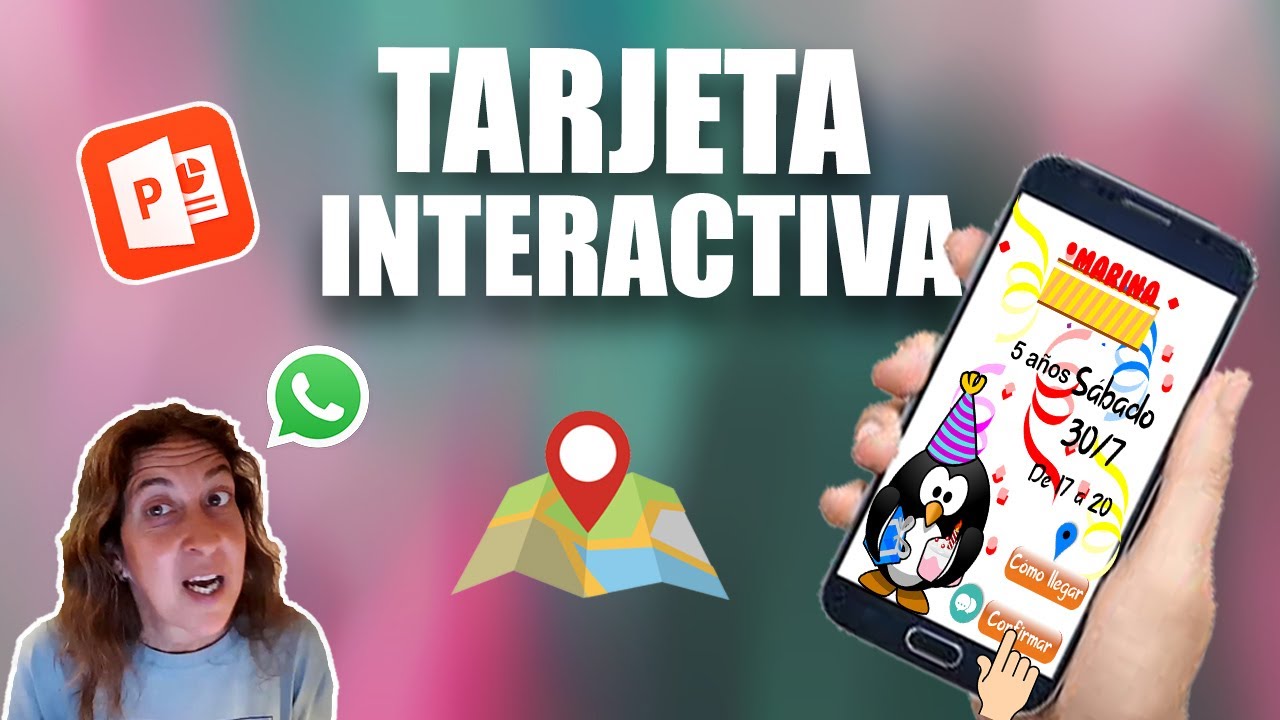 COMO HACER INVITACION INTERACTIVA CON UBICACION y confirmación de asistencia