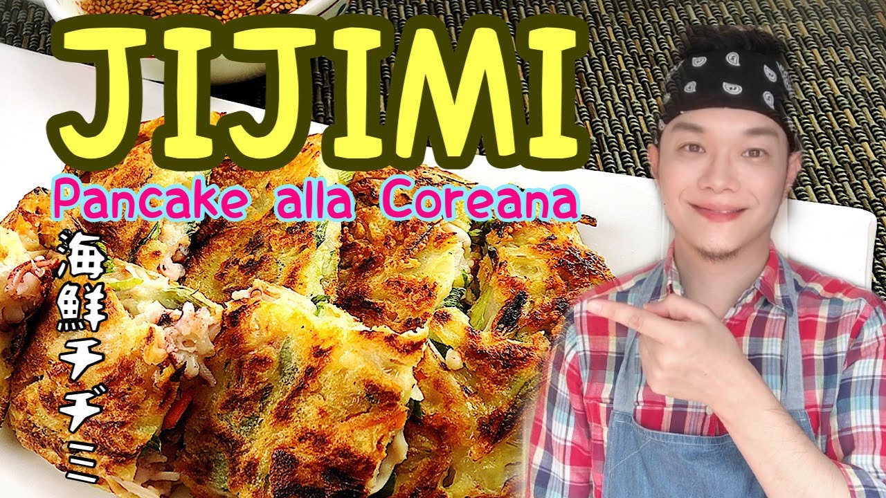 JIJIMI/pancake salato alla Coreana #jijimi #pancakecoreano #cucinacoreana