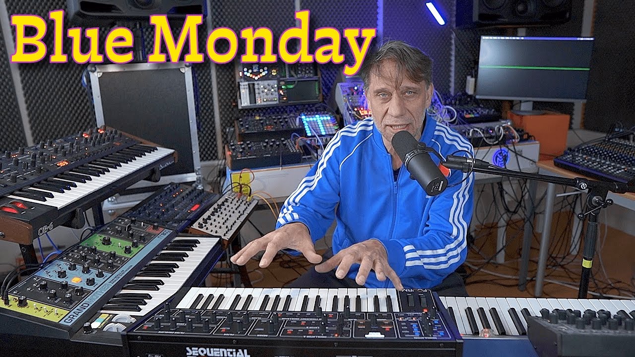 BLUE MONDAY Analog Synth Jam DR. SPRE LIVE !