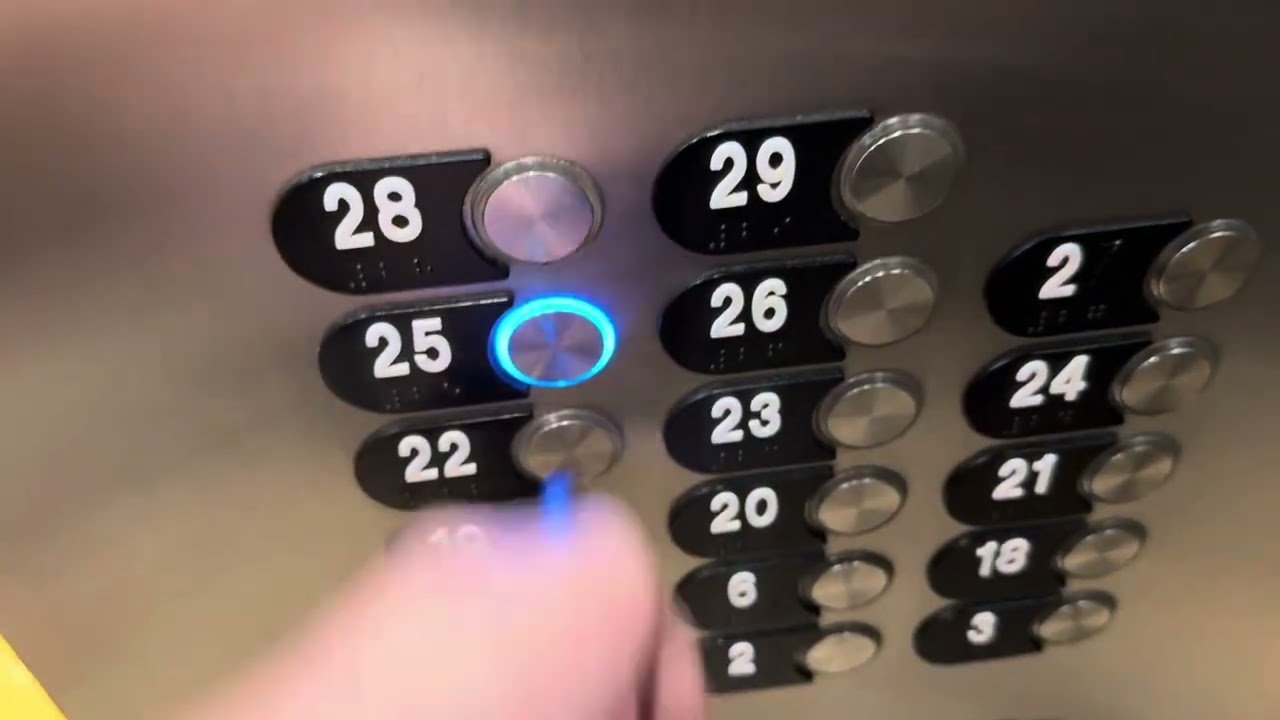 Otis Traction High Rise Elevators at Marriott Marquis in Houston, TX (2025 Revisit READ DESCRIPTION)