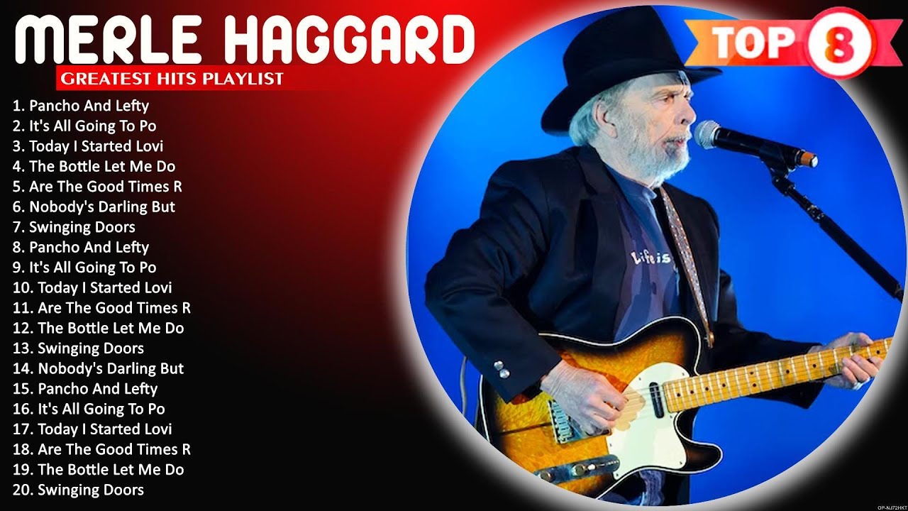 Merle Haggard Full Album ☀️ It's All Going To Pot, Nobody's Darling But Mine, Pancho And Lefty