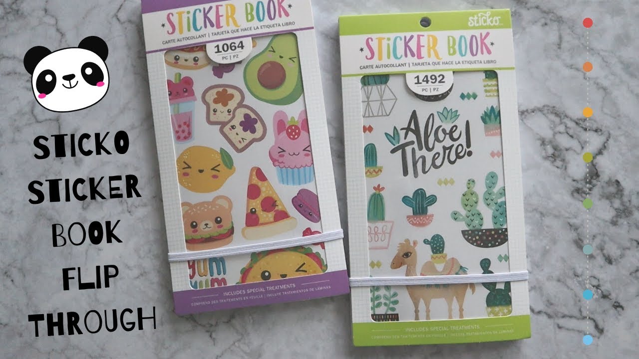 Sticko Sticker Book Flip Through // So Many Cute Stickers!!!