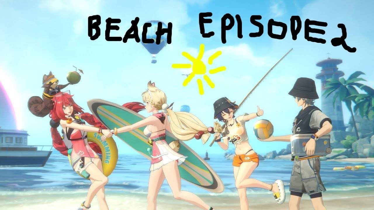 ZZZ Beach Episode 2. (I think I spoiled the plot for myself....)