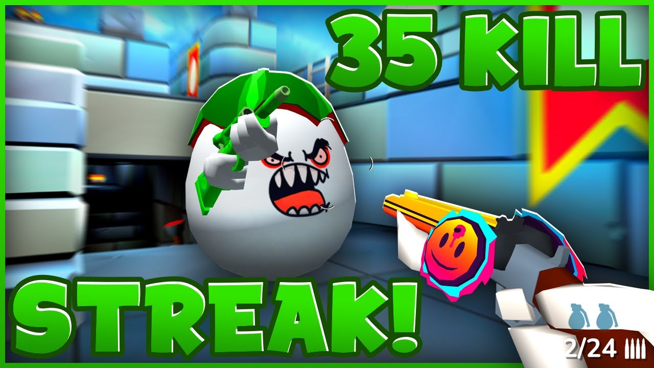 35 Kill Streak (240 FPS) | Shell Shockers