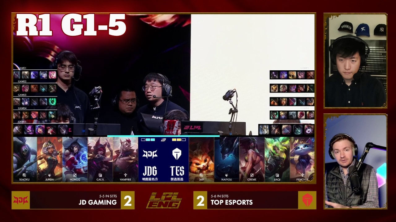 TES vs JDG - Game 5 | Round 1 S16 LPL Winter Playoffs 2026 | Top Esports vs JD Gaming G5 full