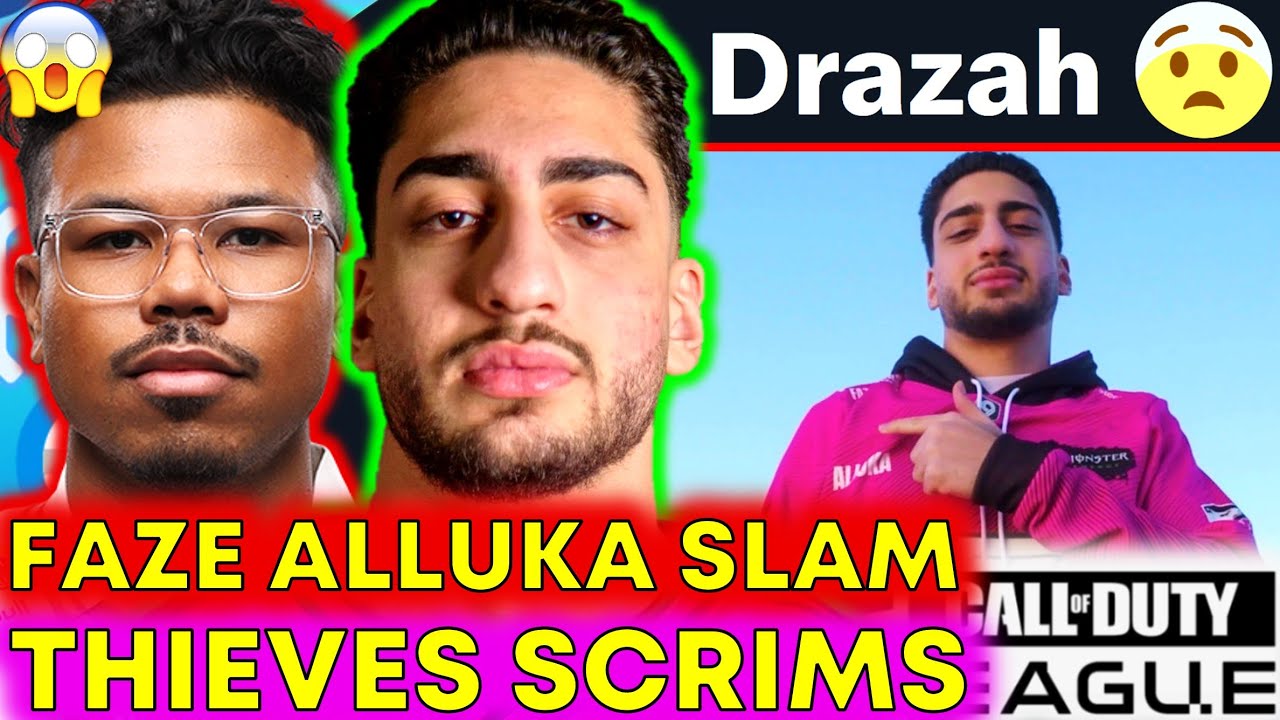 FaZe Alluka SLAMS LA Thieves Scrims: Drazah Nervous?! 😨