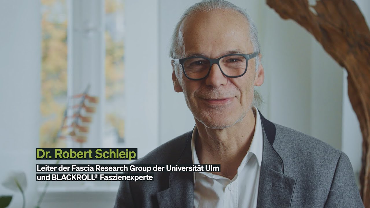BLACKROLL® Faszienexperte Dr. Robert Schleip