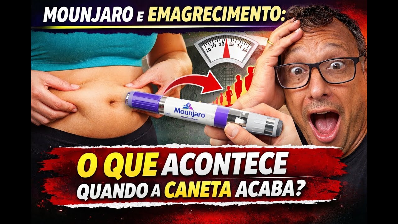 Mounjaro e Emagrecimento:  O Que Acontece Quando a Caneta Acaba?