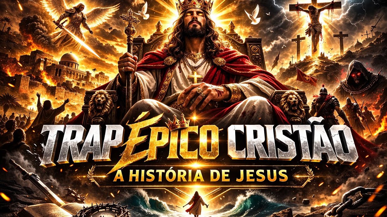 DO MADEIRO AO TRONO🔥| TRAP ÉPICO CRISTÃO! (JESUS CRISTO 👑)