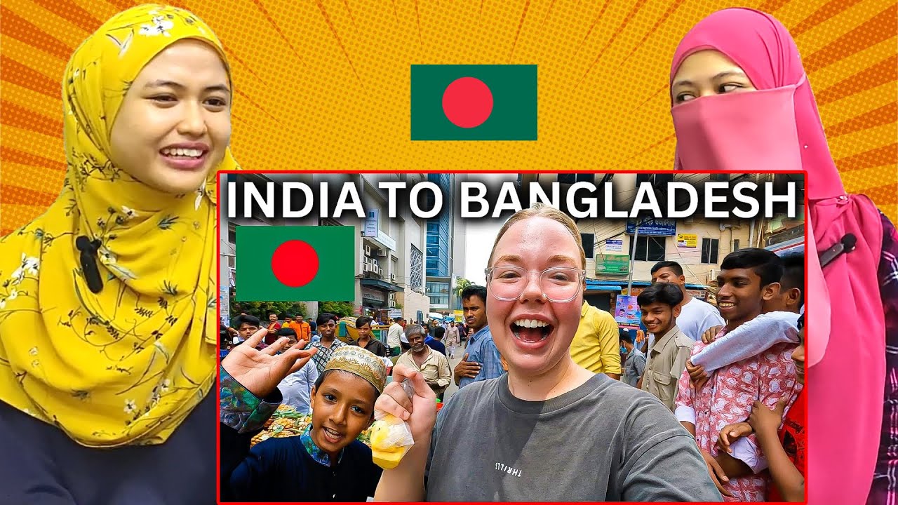 First Time In BANGLADESH! (India to Dhaka) 🇧🇩 I Malay Girl Reacts