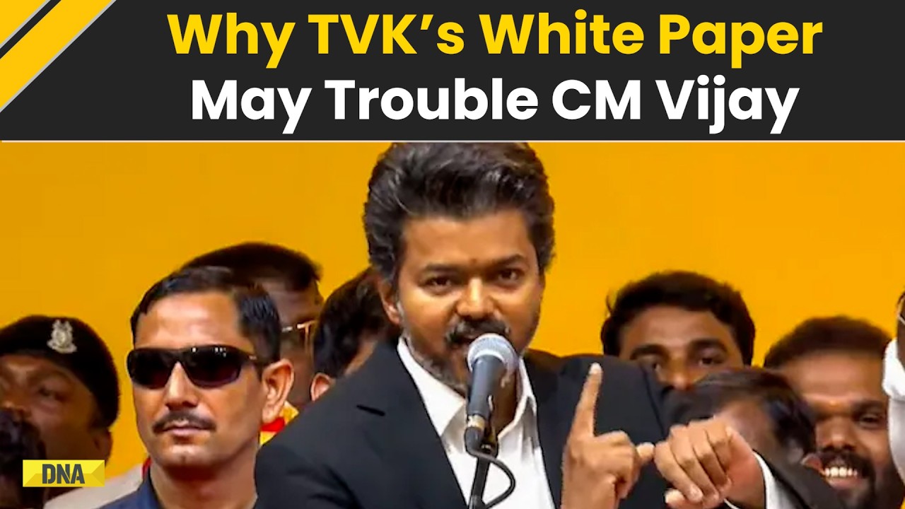 Tamil Nadu News: Why TVK&rsquo;s White Paper May Trouble Vijay Government | TVK Vijay News