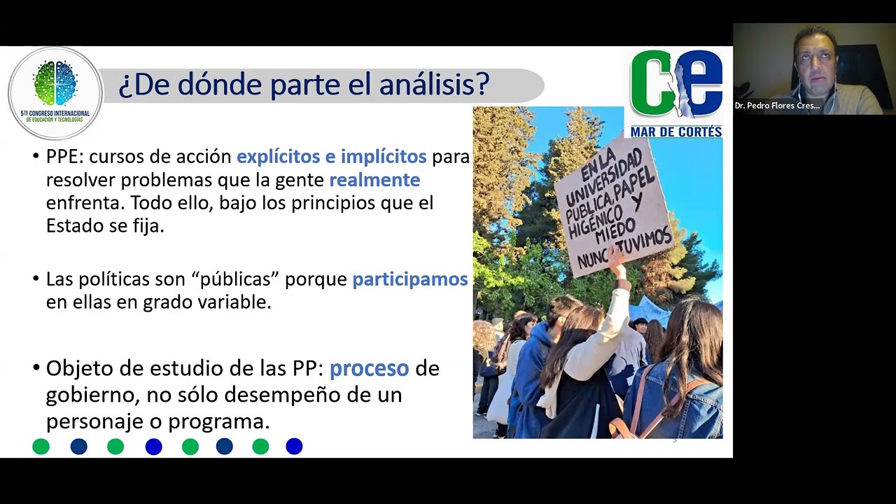 5to  Congreso Internacional Virtual Educación y Tecnologías APERTURA  Dr  Pedro Flores Crespo