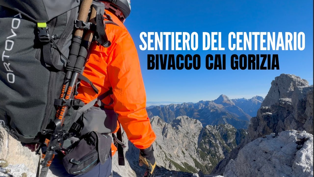 BIVACCO CAI GORIZIA -  SENTIERO DEL CENTENARIO - FORC. DEL VALLONE