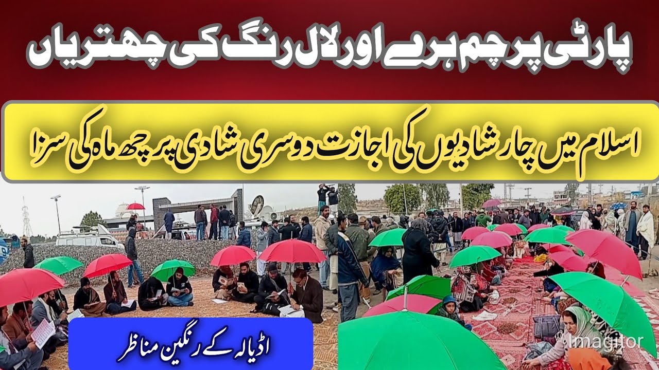 PTI Workers Gather Outside Adiala Jail as Barrister Gohar Speaks on Law and Marriage