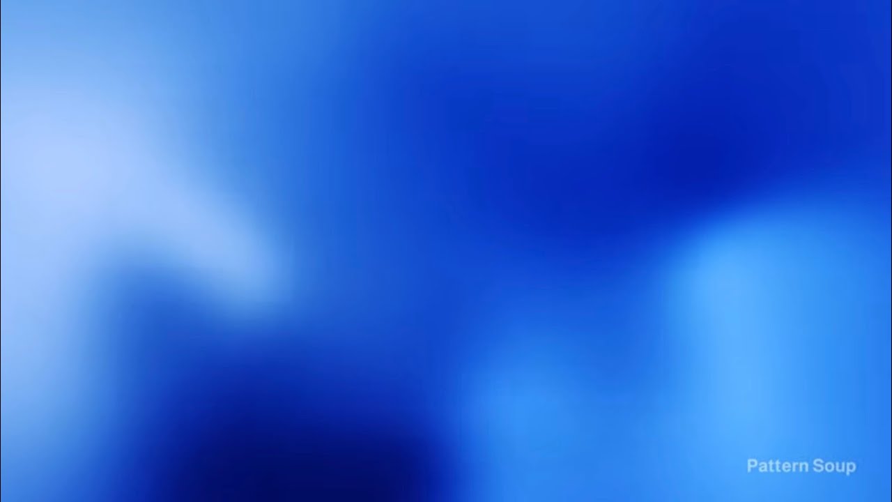 Blue Ocean Gradient Animation | 4K | 1 Hour Ambient Visuals 🌊💙