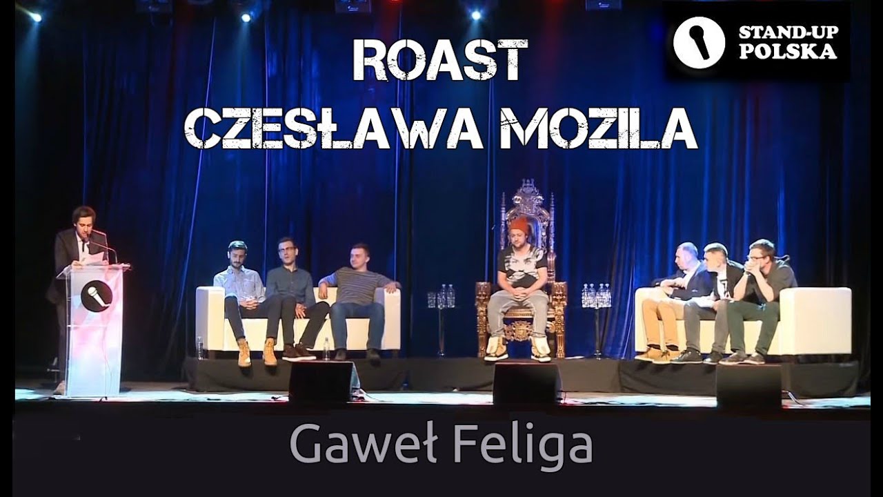 Gaweł Feliga - Roast Czesława Mozila (IV urodziny Stand-up Polska)