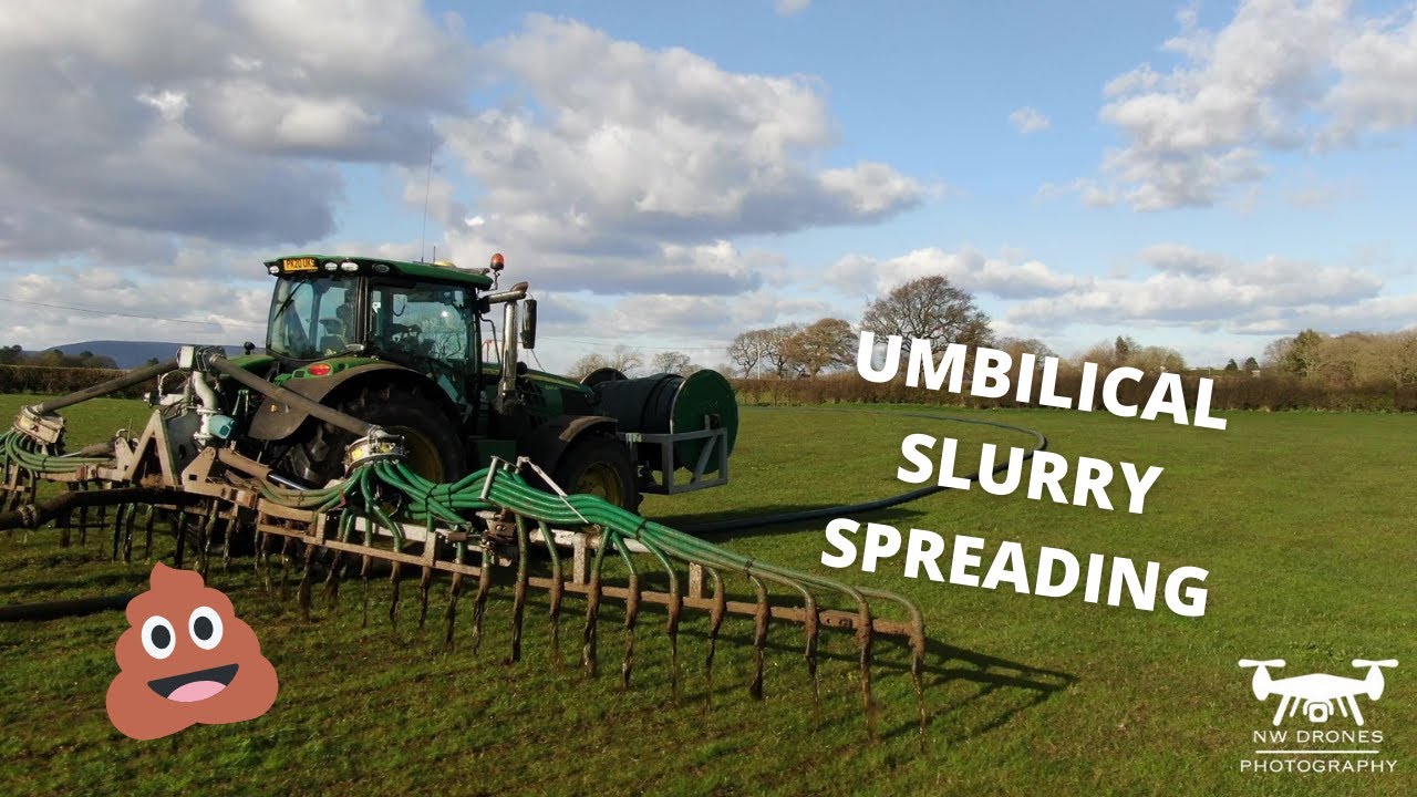 HOYLES CONTRACTORS - SPREADING UMBILICAL SLURRY - SEA MARK FARM - 2021