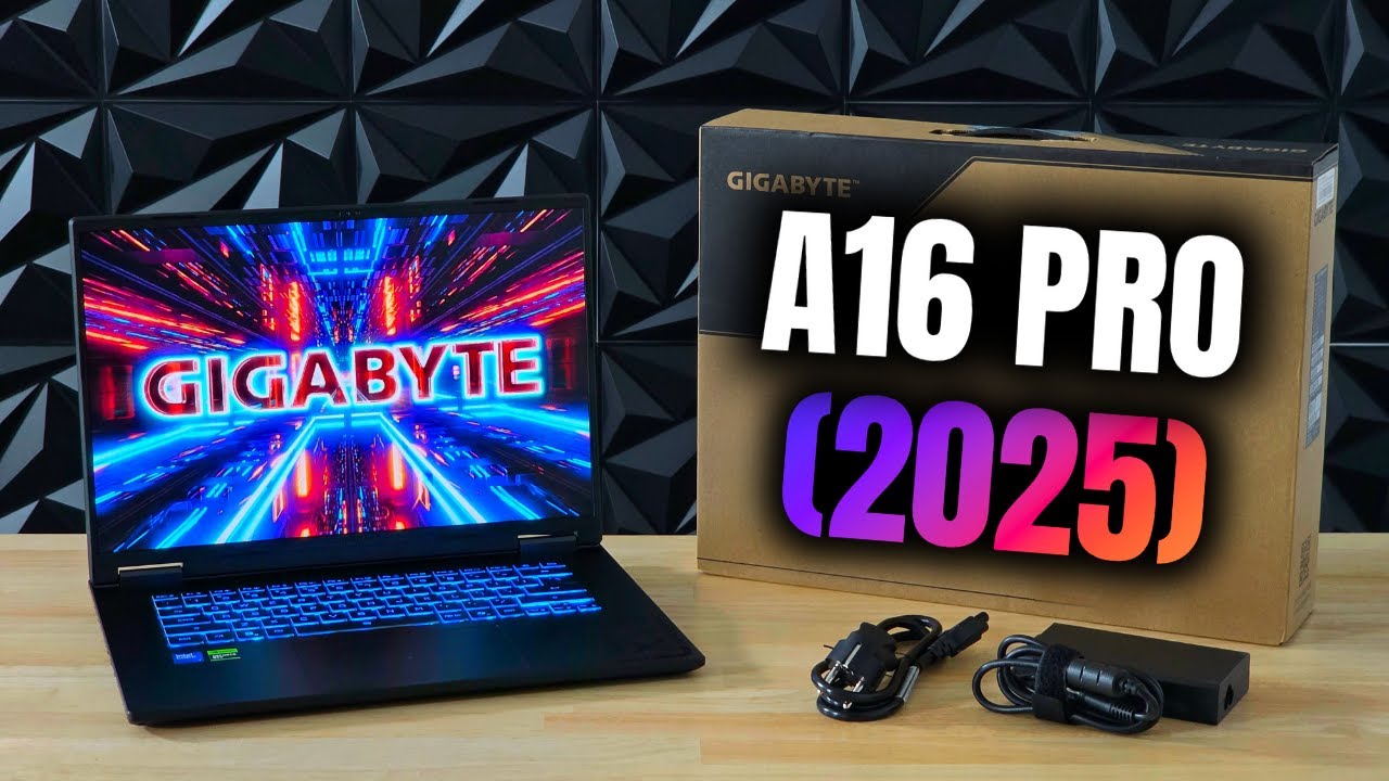 Gigabyte A16 Pro (2025) Unboxing - 16