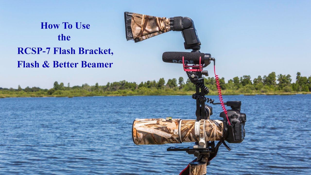 RCSP-7 Flash Bracket, Flash and Better Beamer