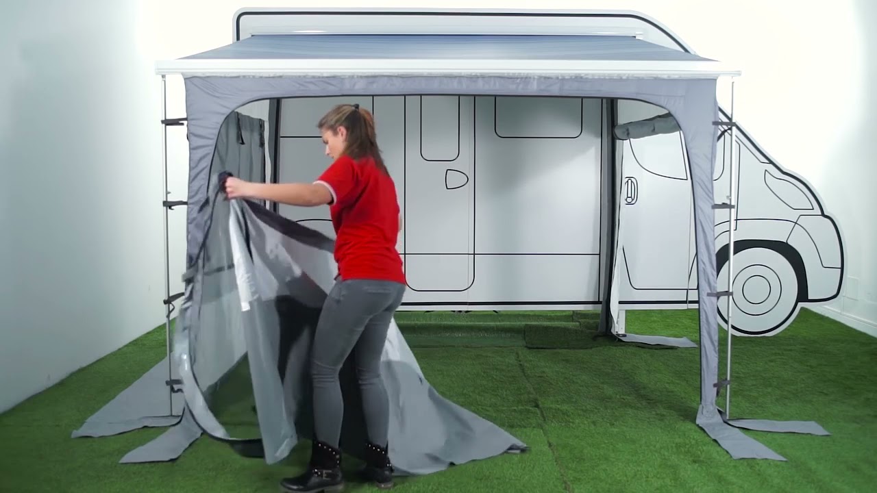 Fiamma Privacy Ultra Light aufstellen
