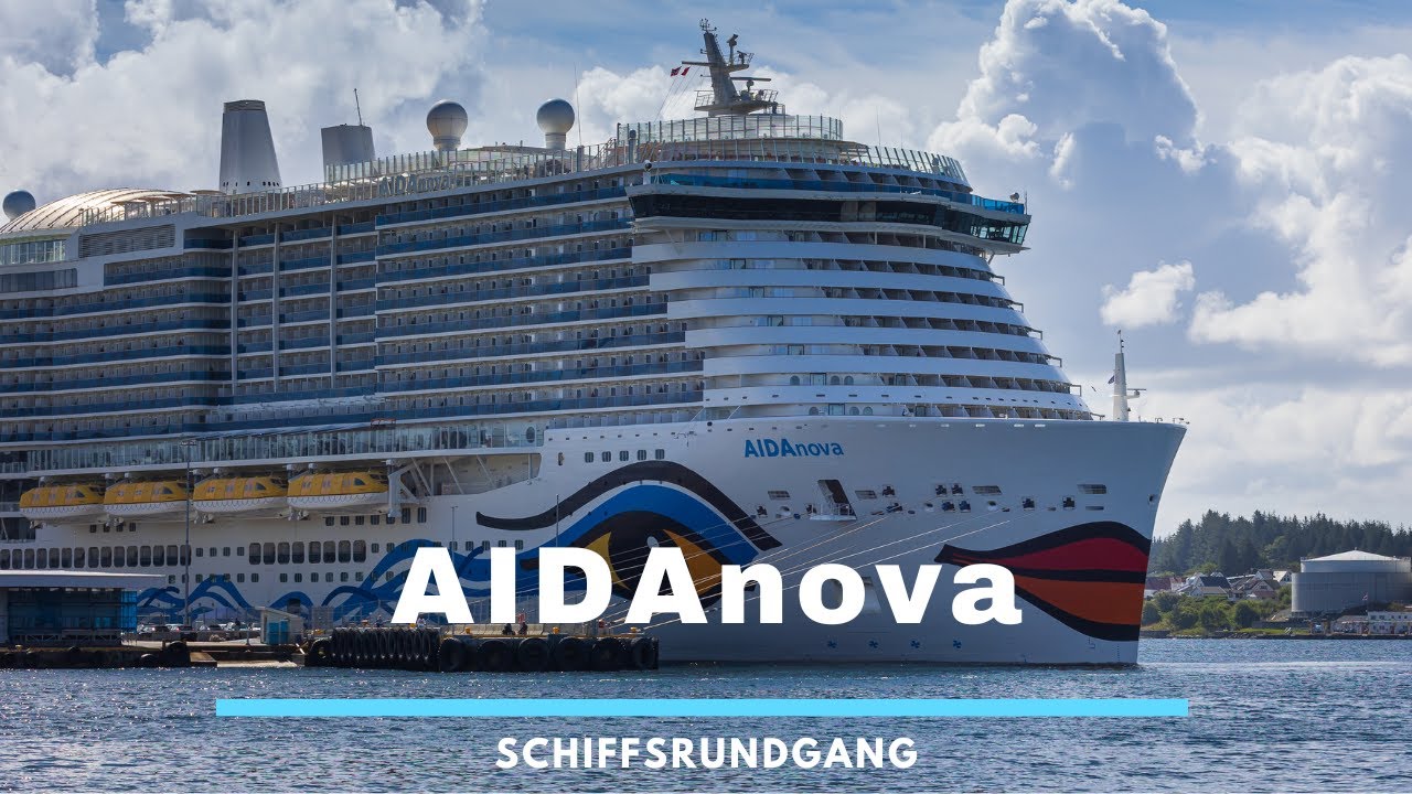 AIDAnova - Schiffsrundgang / Ship Tour