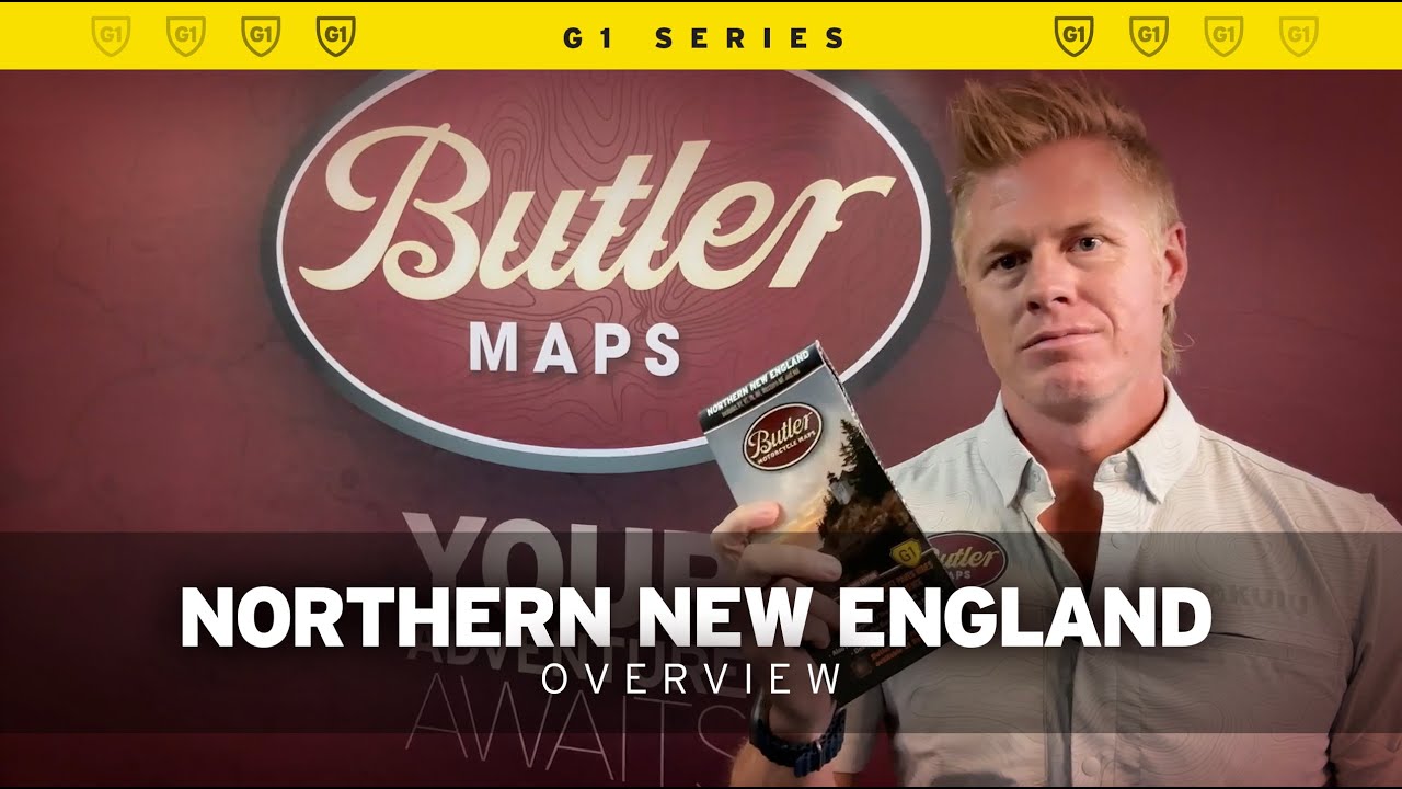 Best Paved Roads In Northern New England | G1 Series Map