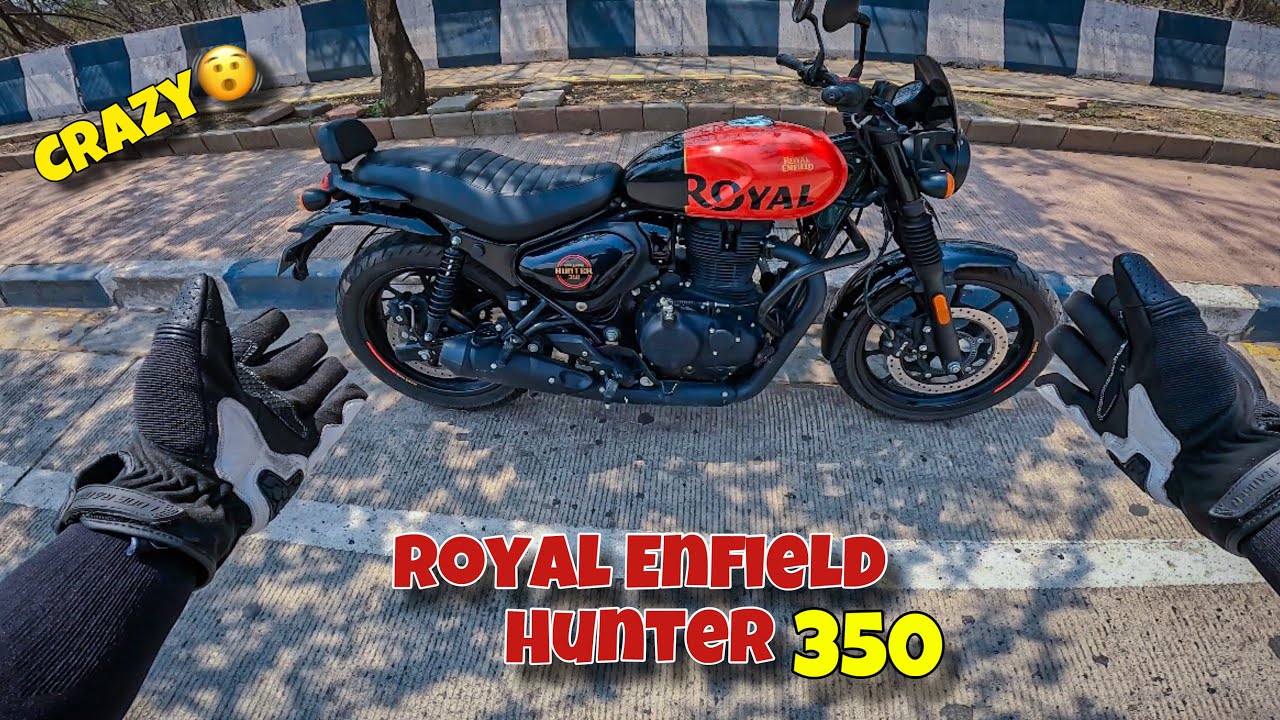 ROYAL ENFIELD HUNTER 350 FIRST RIDE REVIEW | Is This Bike Good For Off-Roading? | 2024