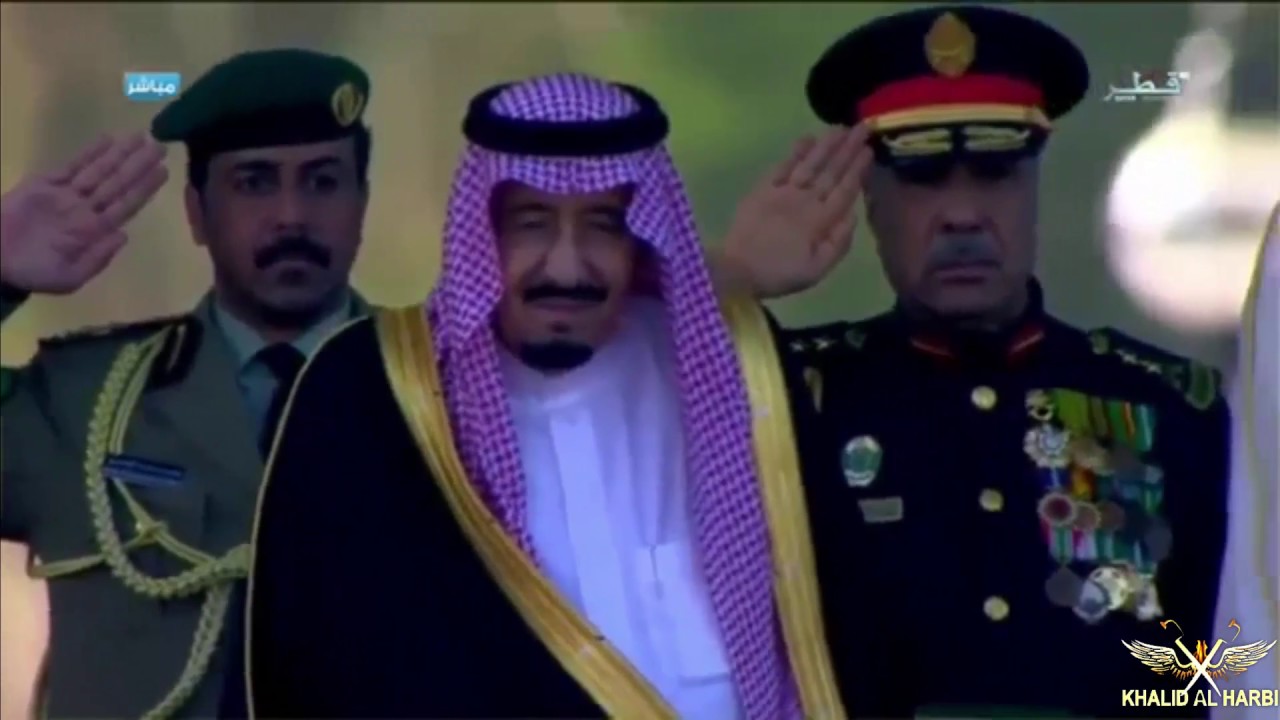 ترحيبة الشاعر خليل الشبرمي بالملك سلمان بمناسبة قدومه لقطر