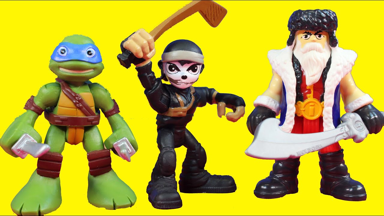 Teenage Mutant Ninja Turtles Battle Warriors To Save Casey Jones