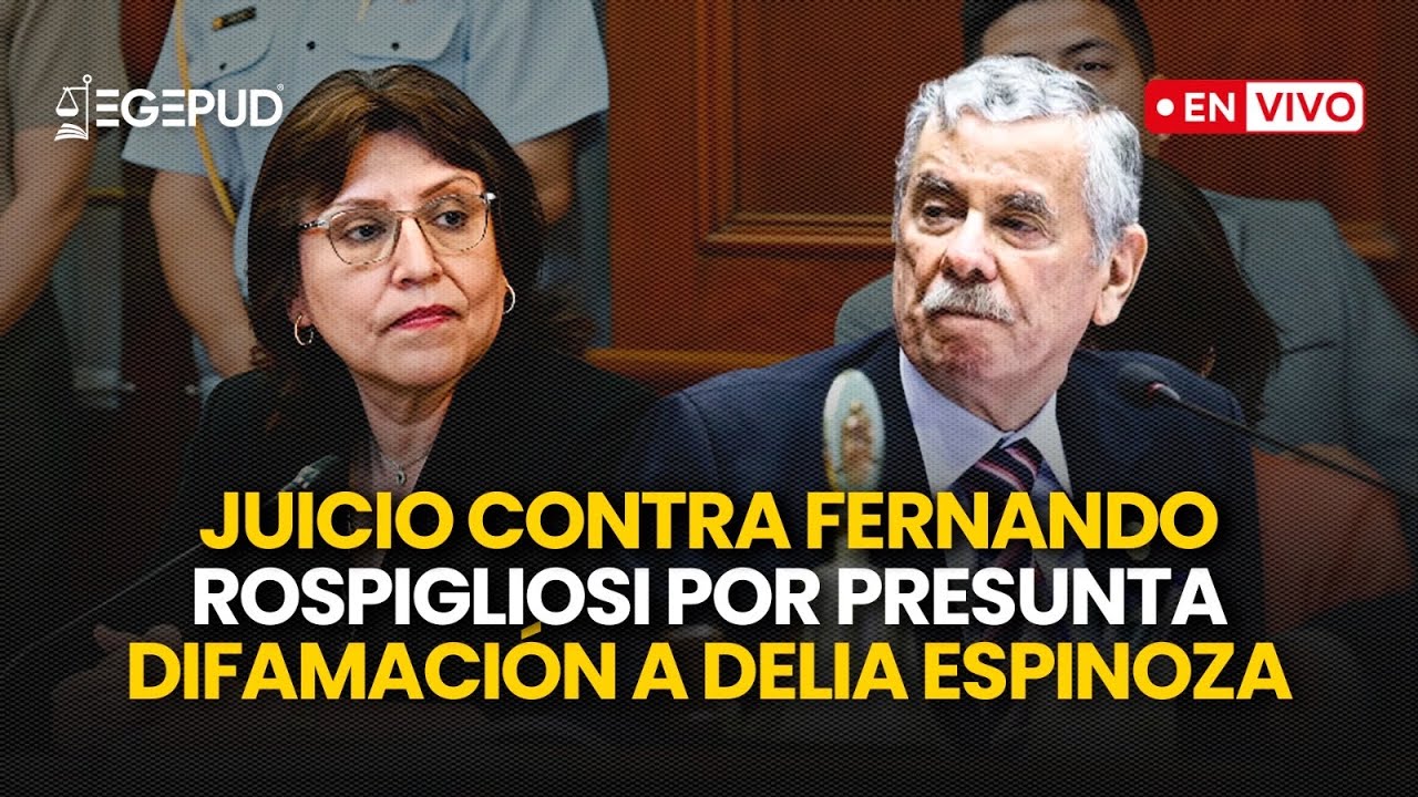 DELIA ESPINOZA VS FERNANDO ROSPIGLIOSI ¿Libertad de expresión o afectación al honor? Inicia juicio