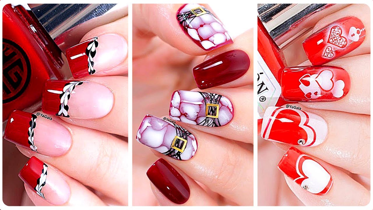 Nail Art Designs 2021 ❤️ Easy Valentine’s Day Nail Art Ideas for Short & Long Nails