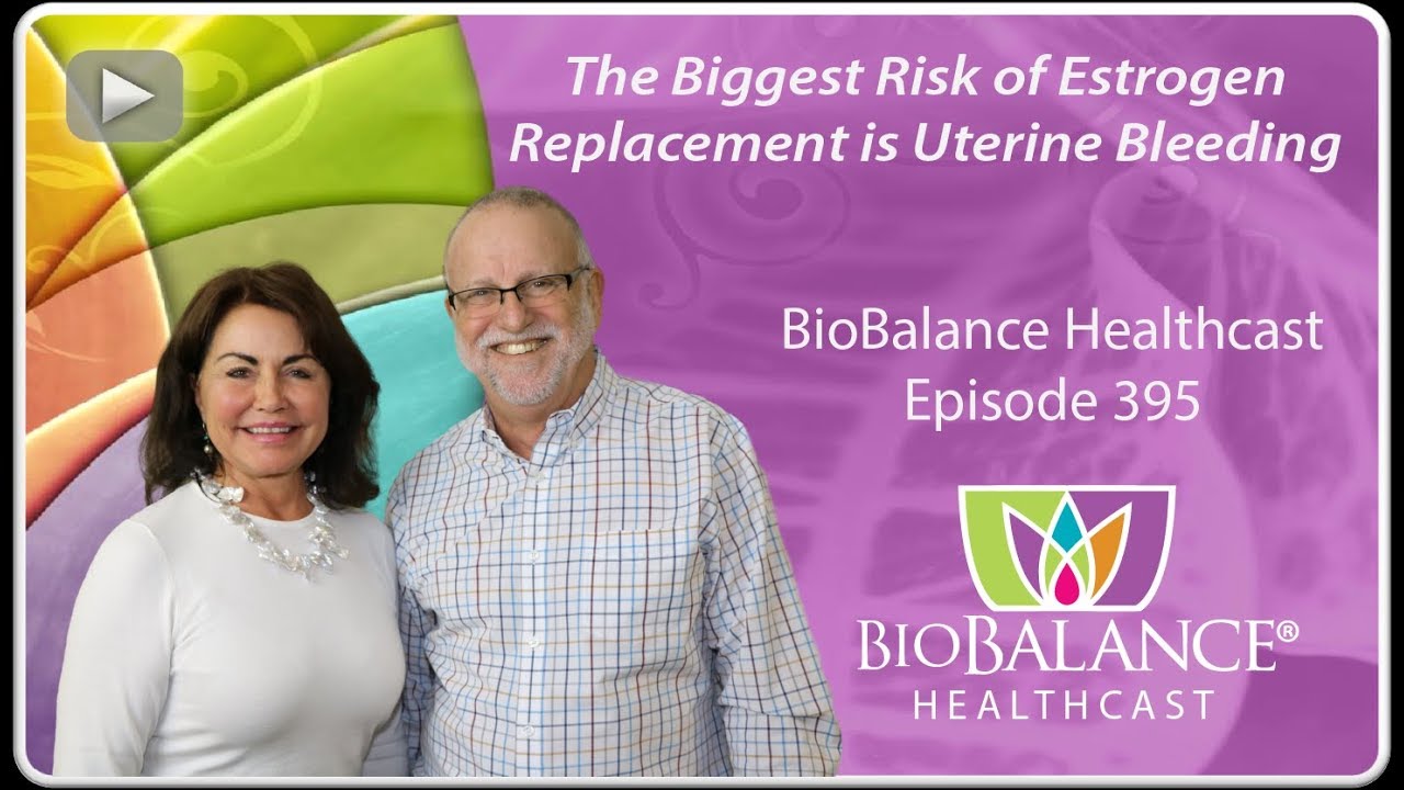 The Biggest Risk of Estrogen Replacement is Uterine Bleeding