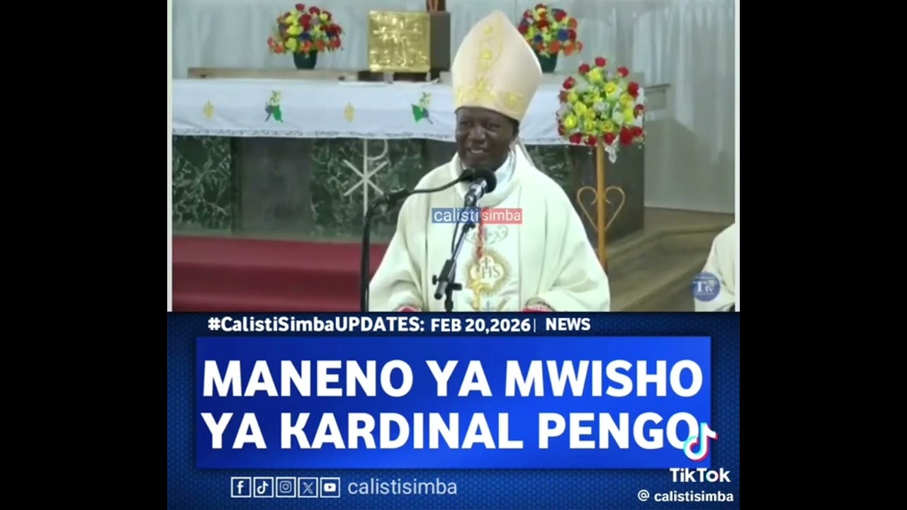 MANENO YA MWISHO YA MWADHAMA POLYCAPU PENGO