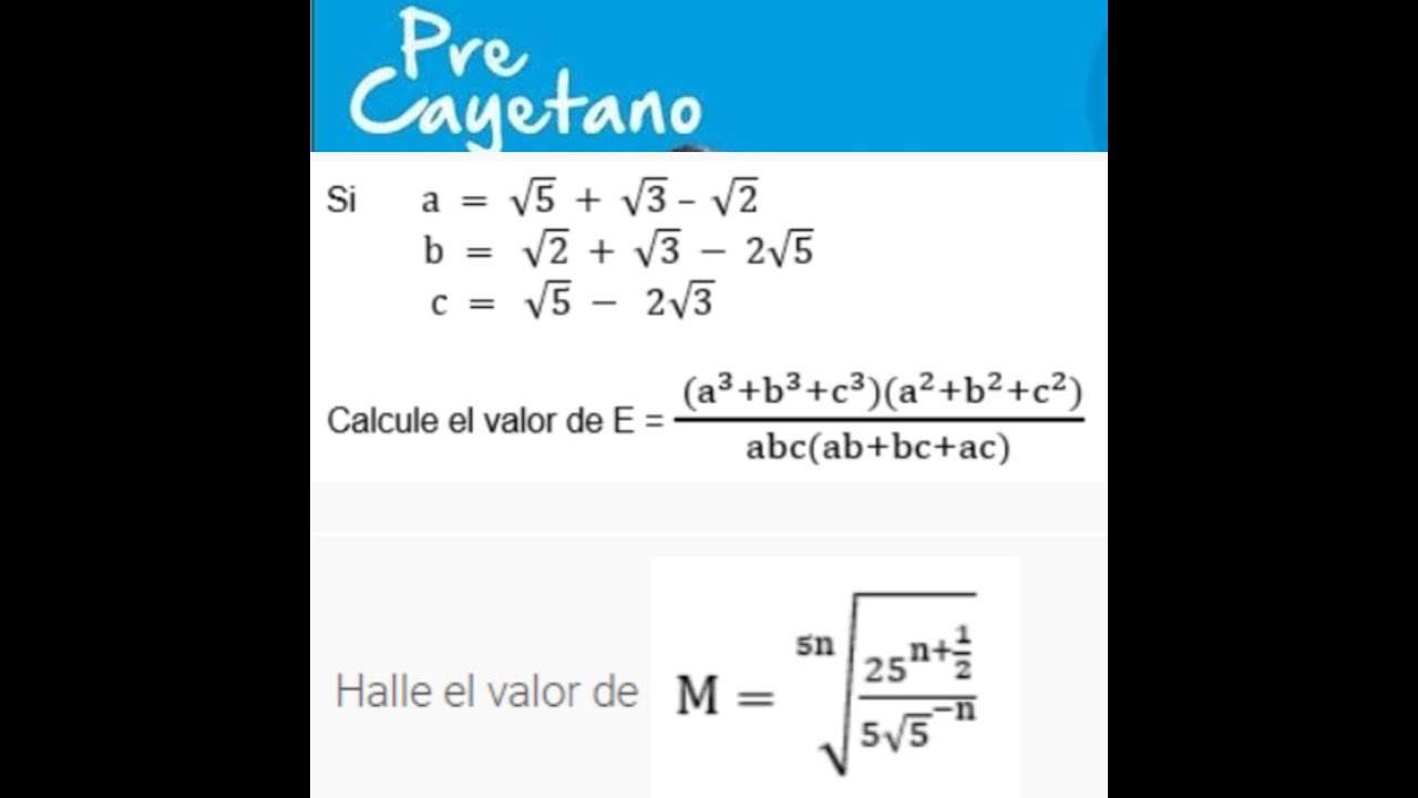 Universidad Peruana Cayetano Heredia / Pre Cayetano 2021 / Simulacro de Matematicas