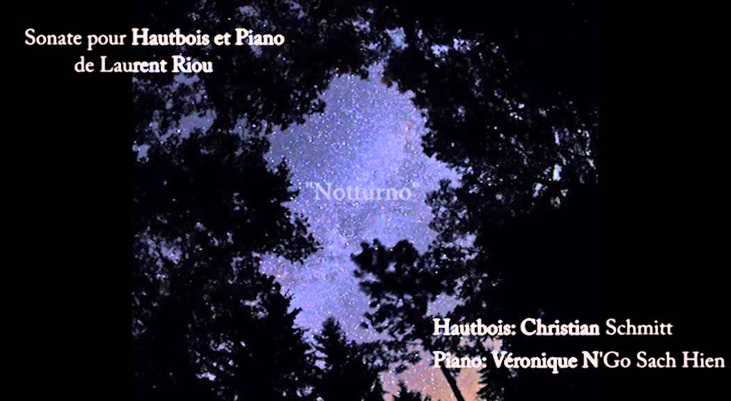 Sonate pour hautbois et piano de Laurent Riou