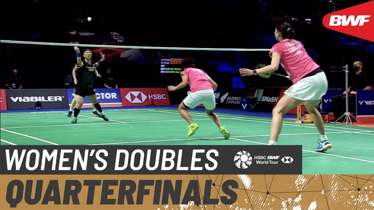 VICTOR Denmark Open 2021 | Supajirakul/Taerattanachai (THA) vs Lee/Shin (KOR) [2] | Quarter Finals