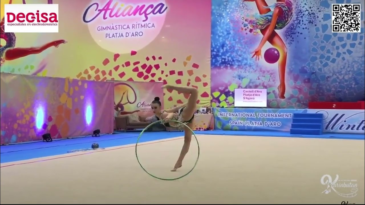 Alina Harnasko - Hoop - The International Rhythmic Gymnastics Tournament II WINTER QUEEN CUP 2023