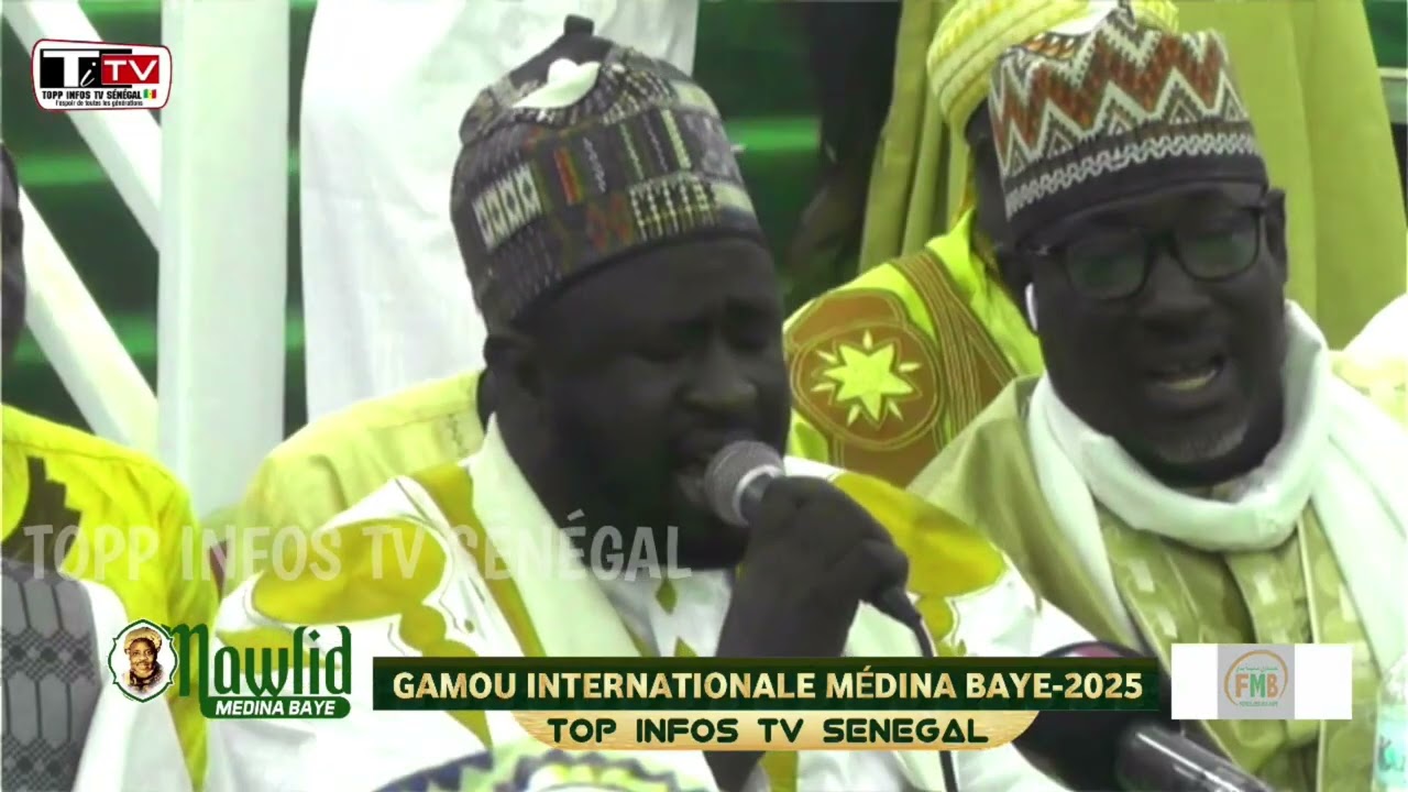 GAMOU MEDINA BAYE: 2025 100% ZIKRE AVEC CHEIKH IBRAHIMA NDAO @toppinfostvsenegal 