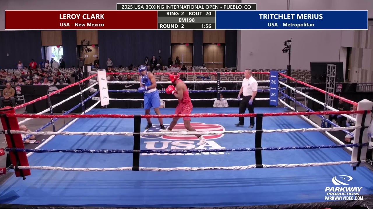 Leroy Clark (USA) vs. Tritchlet Merius (USA) International Open 2025 Final (90kg)