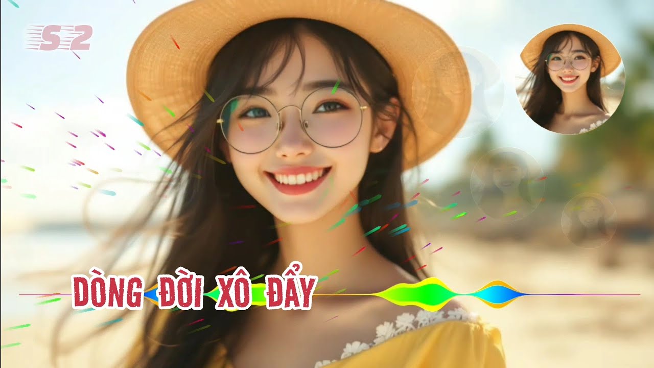 DÒNG ĐỜI XÔ ĐẨY - trôi ngang qua trái tim hiền lành - NHẠC TRẺ TÌNH YÊU EDM REMIX DANCE SÔI ĐỘNG